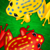 Katak - 令人沉迷的青蛙吃虫虫多人对战游戏