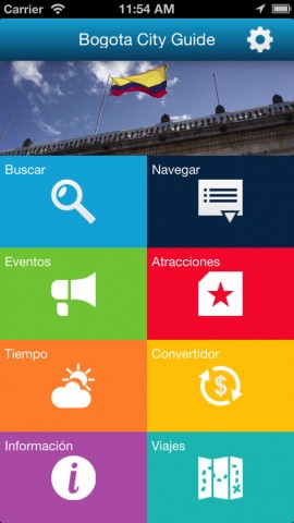 波哥大指南,地图,天气,饭店和事件 (Bogota Gui