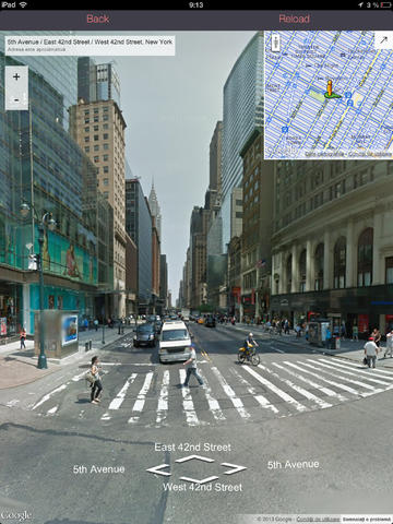 地图- 附有离线视图、方向、街景视图、地点、