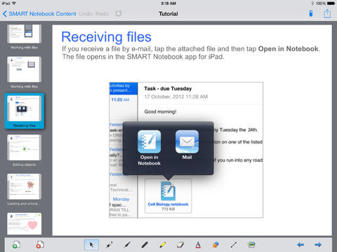 smart notebook app for ipad 应用截图