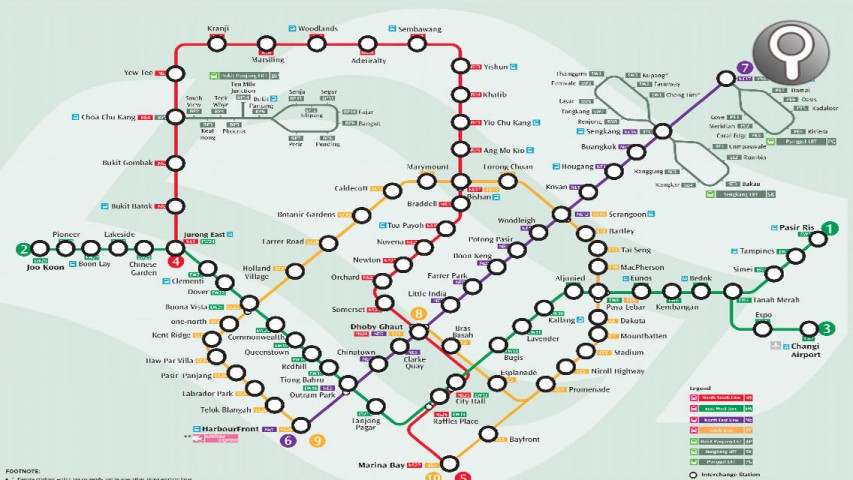 新加坡地铁路线
