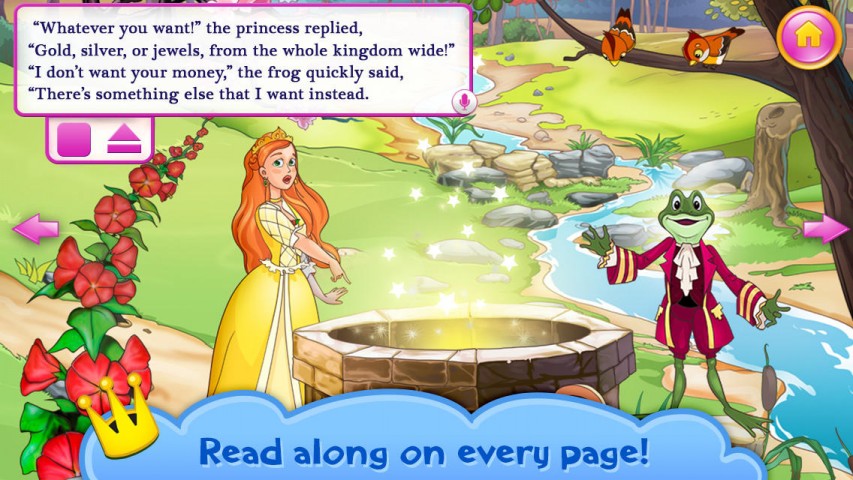 the princess and the frog - interactive childrens story book hd