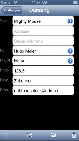 ude.cc.Quittungsblock下载(iPad财务)攻略 - 