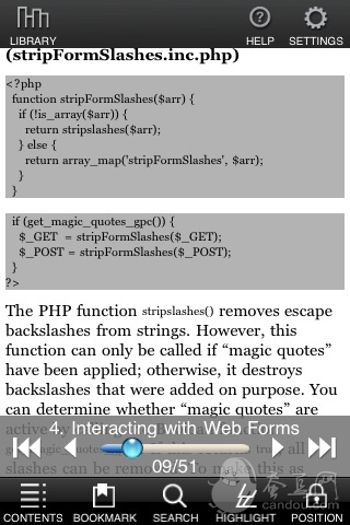 PHP & MYSQL Reference Library下载(iPhone
