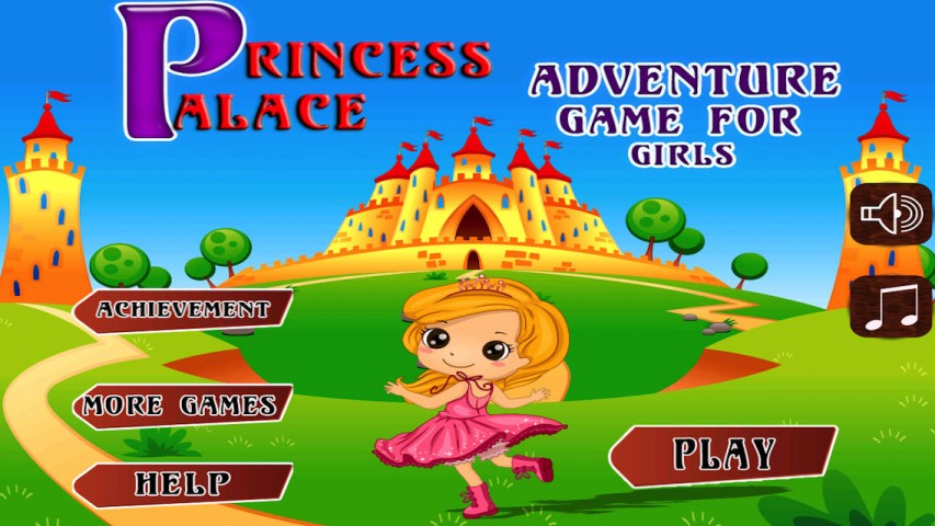 a princess palace adventure game for girls - full