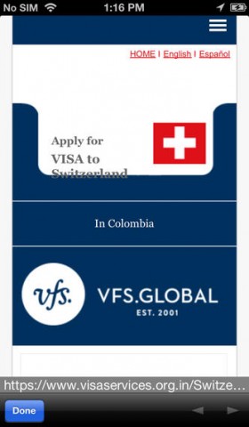 VFS Global – Switzerland Visa下载(iPhone5-
