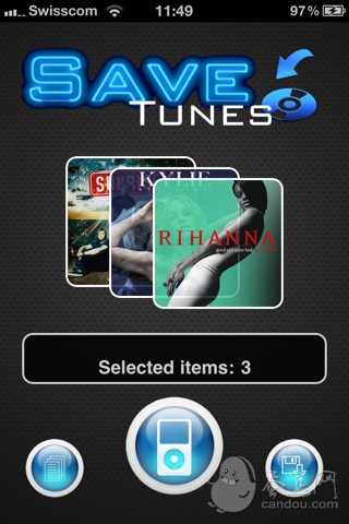 SaveTunes - MP3 & M4A 复印机下载(iPhone5