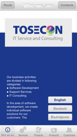 TOSECON Company Portfolio下载(iPhone5