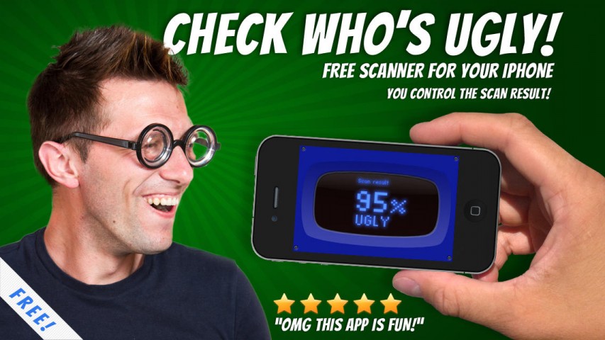 移动应用大全 - iPhone应用 - 娱乐-A+ Ugly Meter