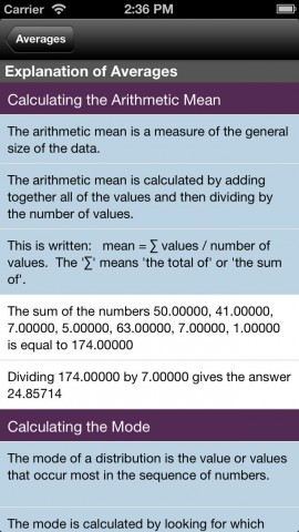 Averages Calculator下载(iPhone5-iPhone4