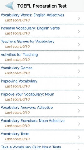 English Vocabulary Full Test Pack下载(iPhone