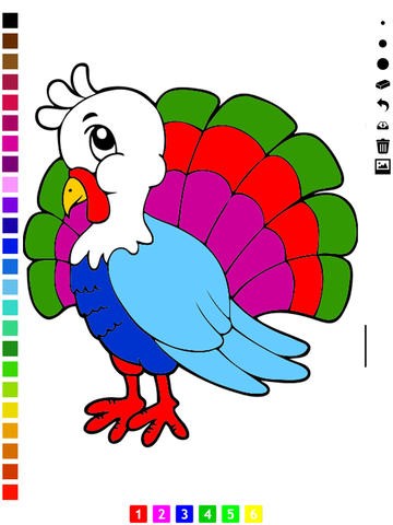 Thanksgiving Coloring Book : 图画书 感恩节