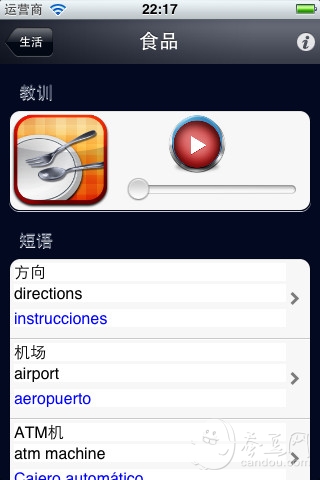 移动应用大全 - iPhone应用 - 旅行-西班牙语旅游