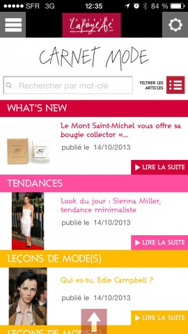 Le Kiosque Galeries Lafayette下载(iPhone5-iP