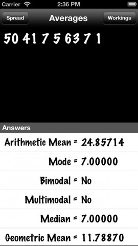 Averages Calculator下载(iPhone5-iPhone4