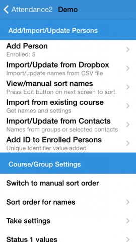 应用大全 - iPhone应用 - 效率-Attendance2