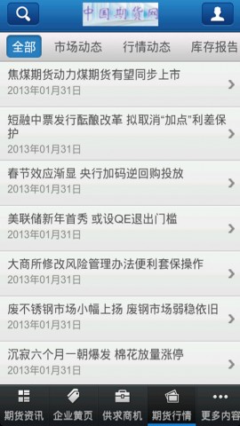 移动应用大全 - iPhone应用 - 商业-中国期货网